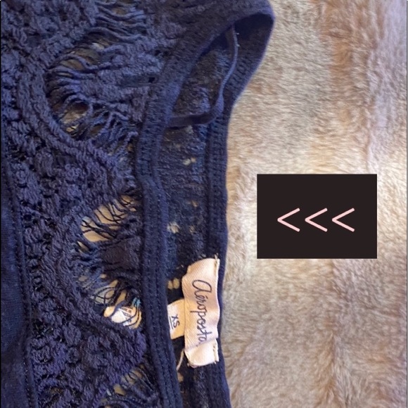 Navy blue long sleeve - Picture 2 of 2